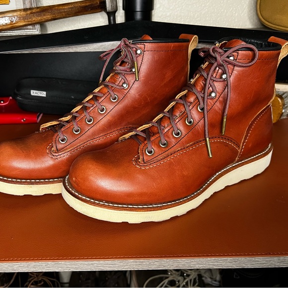 Red Wing Lineman 2924 Oro-Russet 9.5 D - Picture 4 of 10